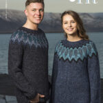 Norðurljósapeysa, bæði á dömur og herra