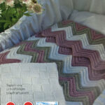 Bylgjuteppi og einlitt kaflamynsturteppi