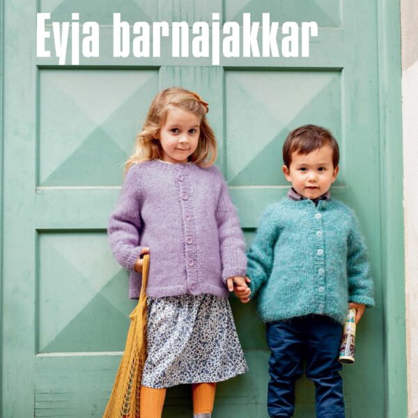 Eyja barnajakki úr Börstet Alpakka
