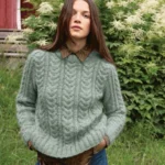 Alba kaðlapeysa-T13-11