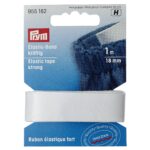 Teygja Hvít 1M * 18 MM