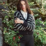 Empla hneppt peysa m röndum-T13-9