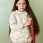 Poppy Philipe barnapeysa