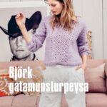 Björk gatamunsturpeysa