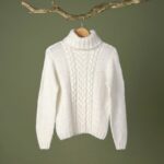 SONJA kaðlapeysa úr De dødes tjern