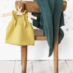 T11-22 Heklað blómateppi