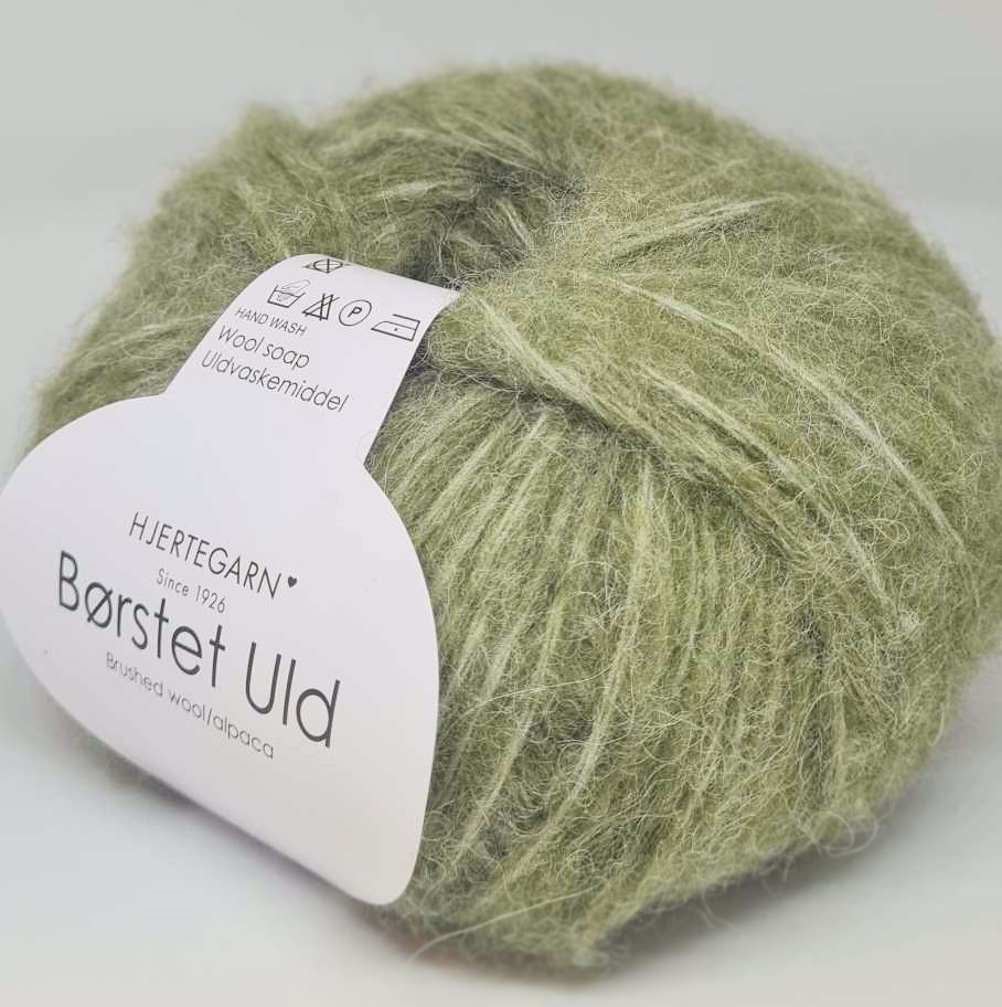 Grænt 1285.jpg Börsted uld 1285 mosagrænn - Image 1